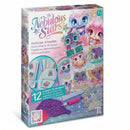 White Smoke Nebulous Stars Dazzling Stickers Craft Kits