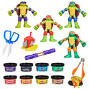 White Smoke Play-Doh Teenage Mutant Ninja Turtles Cowabunga Creations Playset Kids Clay, Dough & Modelling