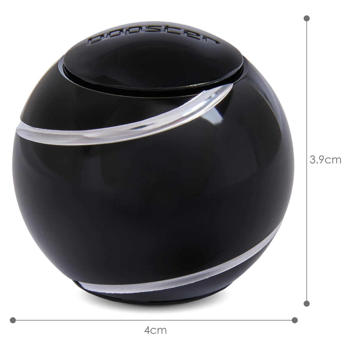 White Smoke Bopster Spin Ball Spinner Black Fidget Toys
