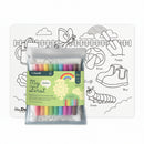 White Smoke HeyDoodle My First Colours Colouring & Doodle Mat, 40x30cm Kids Colouring Books