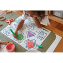Dark Sea Green HeyDoodle My First Shapes Colouring & Doodle Mat, 40x30cm Kids Colouring Books