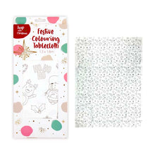White Smoke Xmas Tablecloth, 180x130cm Christmas