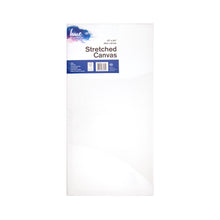 White Smoke Kids Creative Canvas and Paint Pack, 12x24in (30.5x61cm), 45 Pieces Custom Bundle