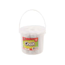 Lavender Dats Jumbo White Chalk,  15pk in Bucket Kids Activities