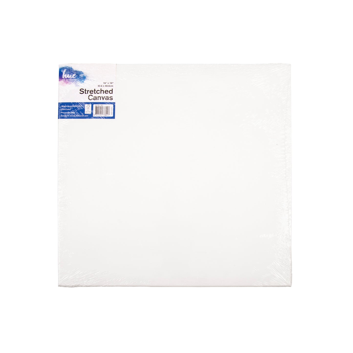 White Smoke Kids Bulk Canvas Pack, 16x16in (40.6x40.6cm), 12 Pack Custom Bundle