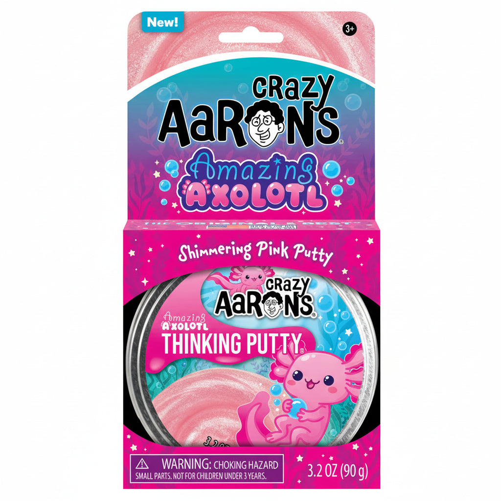 Violet Red Crazy Arons Amazing Axolotl Trendsetters Squishy & Squeeze