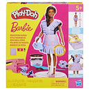 Goldenrod Play-Doh Barbie Fashionista Ruffles Doll Set Kids Clay, Dough & Modelling