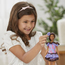 Lavender Play-Doh Barbie Fashionista Ruffles Doll Set Kids Clay, Dough & Modelling