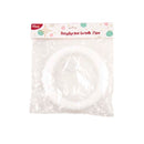 Misty Rose Xmas DIY Foam Wreath, 25cm Christmas