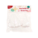 Misty Rose Xmas DIY Foam Cone, 3pk 11cm Christmas