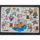 Gray HeyDoodle Sugar & Spice Mini Colouring & Doodle Mat, A4 Kids Colouring Books