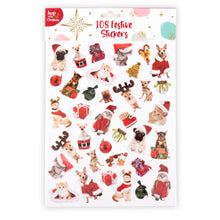 Xmas Pet Stickers, Assorted, 108pc