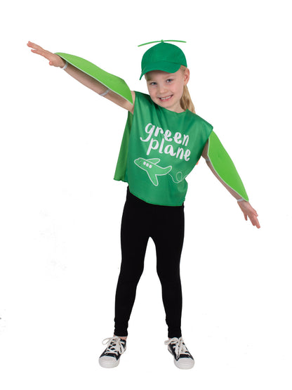 White Smoke Emma Memma Green Planes Costume Costumes