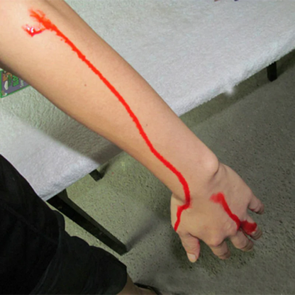 Rosy Brown Halloween Vampire Blood Tube Halloween