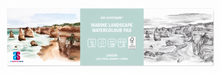 White Smoke AS Marine Landscape Watercolour Pad, 300Gsm, 450X150Mm, 12 Sheet Pads