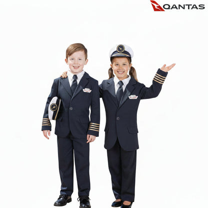 White Smoke Qantas Captain's Costume Costumes