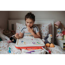 Dark Slate Gray HeyDoodle Into The Wild Mini Colouring & Doodle Mat, A4 Kids Colouring Books