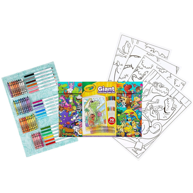 Crayola Giant Coloring Page Art Set | Michaels