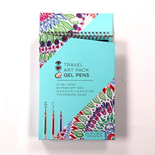 White Smoke I Heart Art  Gel Pen Travel Set Kids Activities