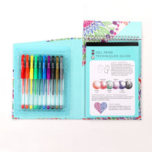 White Smoke I Heart Art  Gel Pen Travel Set Kids Activities