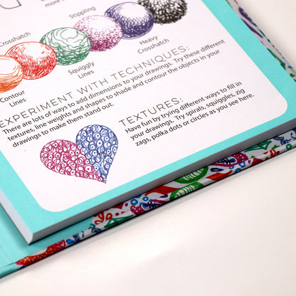 White Smoke I Heart Art  Gel Pen Travel Set Kids Activities
