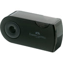 White Smoke Faber-Castell  Sleeve Sharpener, Double Hole, With Catch, 1Pcs Drawing Accessories