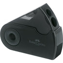 White Smoke Faber-Castell  Sleeve Sharpener, Double Hole, With Catch, 1Pcs Drawing Accessories