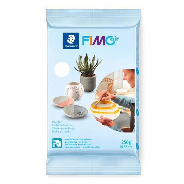 Pale Turquoise Staedtler FIMO Air Modelling Clay, White, 250g Modelling Clay