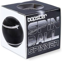 White Smoke Bopster Spin Ball Spinner Black Fidget Toys