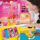 Black Play-Doh Barbie Designer Fashion Show Set Kids Clay, Dough & Modelling