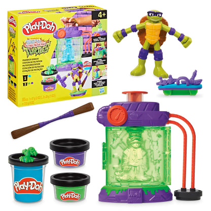 White Smoke Play-Doh Teenage Mutant Ninja Turtles Mutation Station Playset Kids Clay, Dough & Modelling