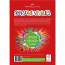 Firebrick Faber Castell Awesome Vehicles Colouring Book, A4 - 60 Pages Kids Colouring Books