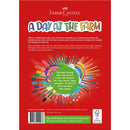 Firebrick Faber Castell A Day at the Farm Colouring Book 60 pages Playing & Learning