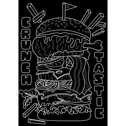 Black Faber Castell Black Edition Colouring Book 20 pages Kids Colouring Books