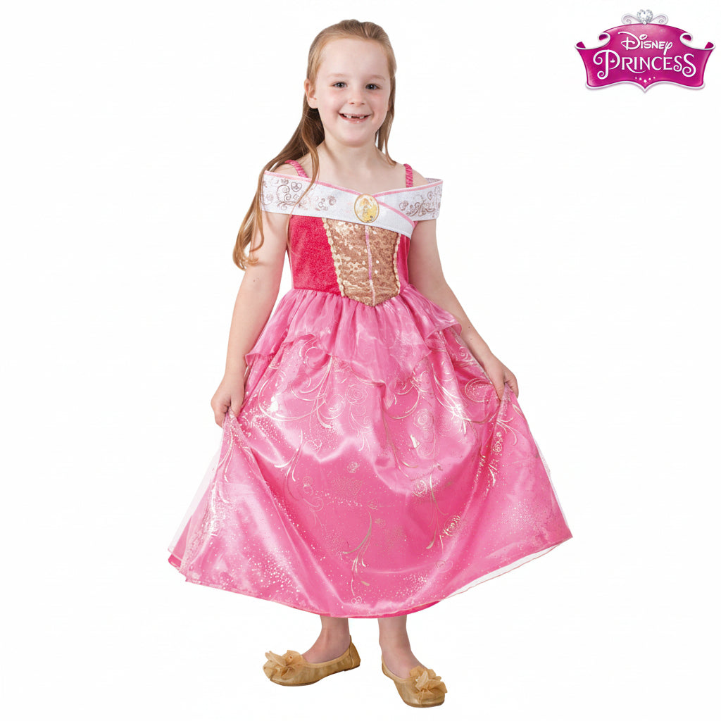 White Smoke Aurora Sleeping Beauty Princess Costume Costumes