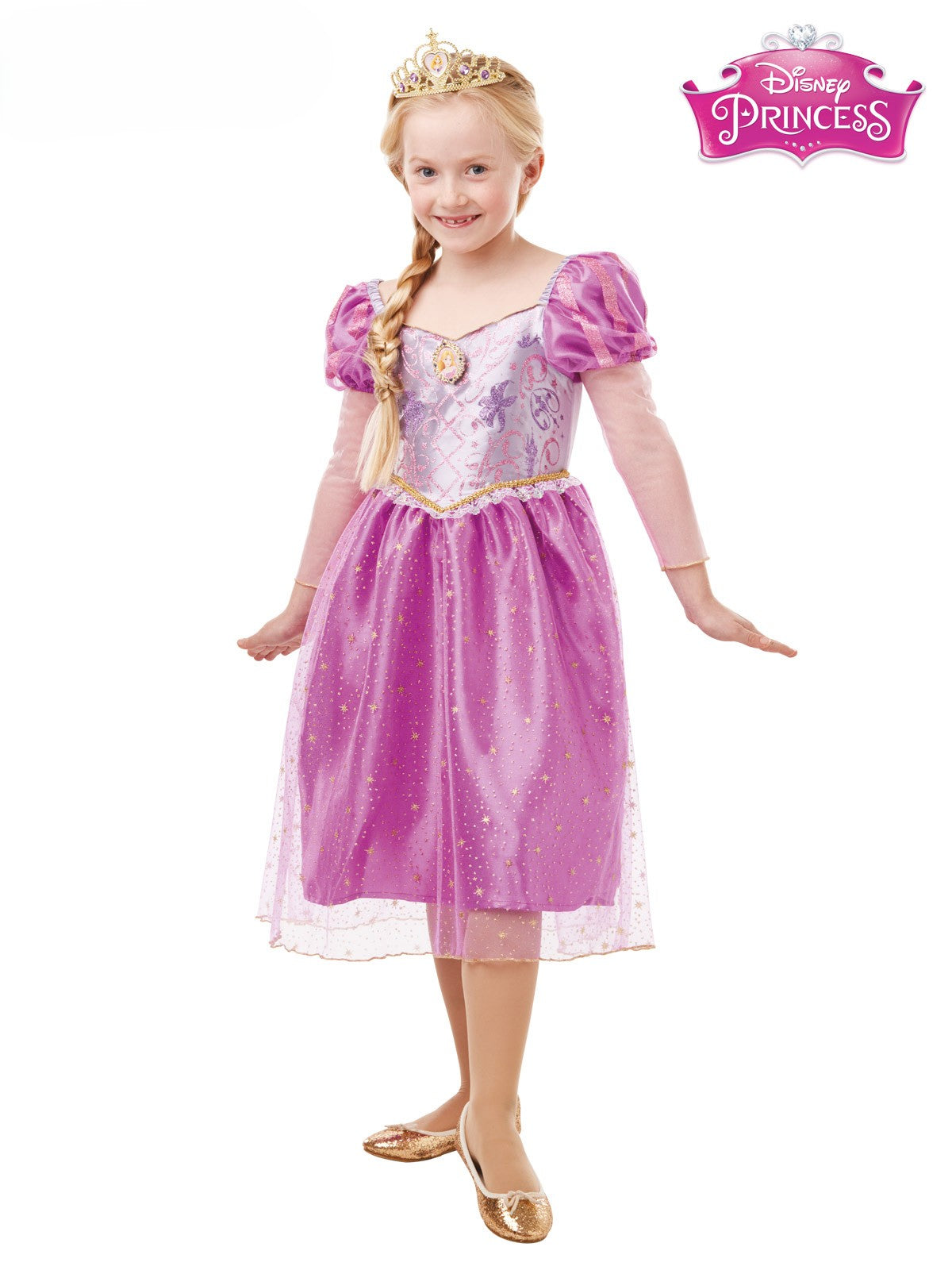 White Smoke Rapunzel Gltter & Sparkle Costume Costumes