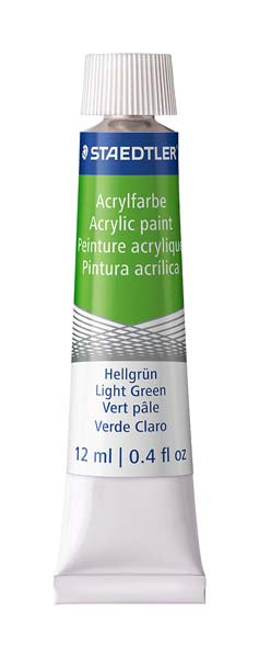White Smoke Staedtler Design Journey Acrylic Paints, Assorted Colours, 12ml x 24Pk Acrylic Paints