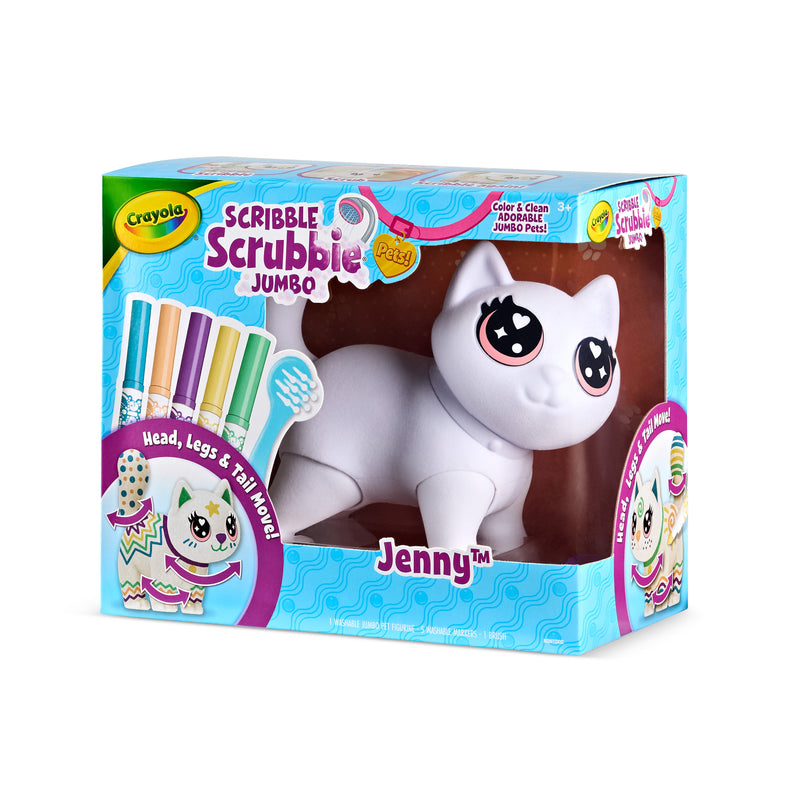 Crayola Scribble Scrubbie Jumbo Pet - Jenny