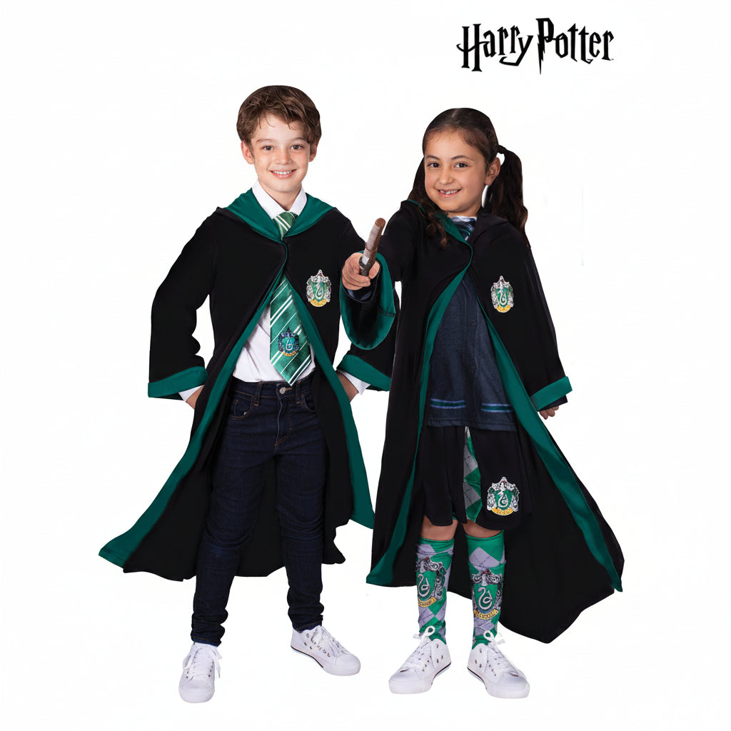 White Smoke Slytherin Robe Costume Costumes