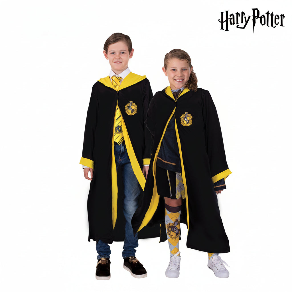 White Smoke Hufflepuff Robe Costume Costumes