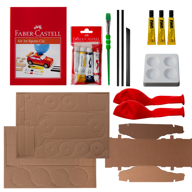 Sienna Faber Castell Air Jet Sports Car Kit Kids Kits