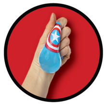 Black Splat Balls Marvel Captain America Squishy & Squeeze