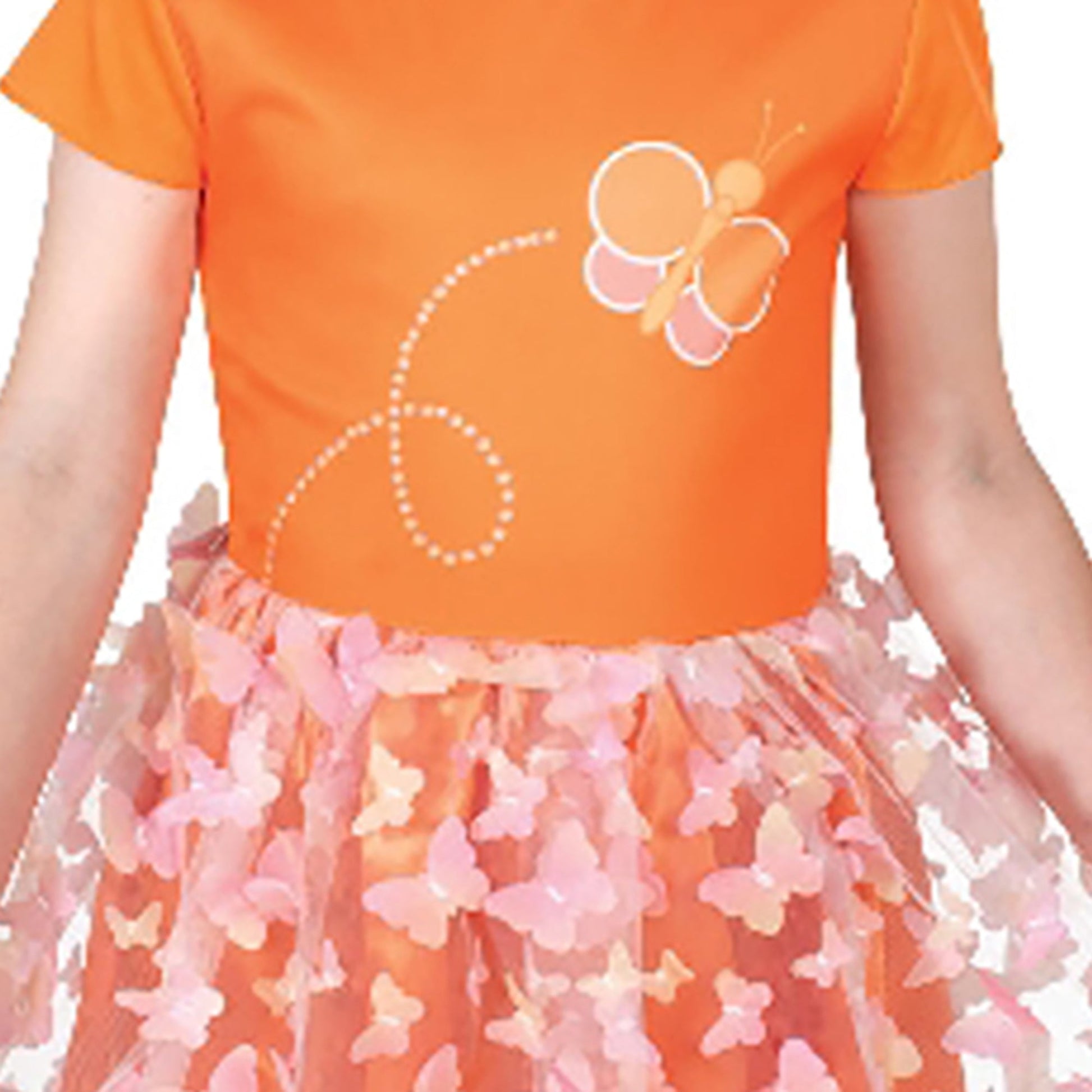 Rubies Emma Memma Deluxe Costume, Orange (6-8 years)