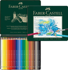 White Smoke Albrecht Durer Watercolour Pencil, Assorted, Tin of 24 Pencils
