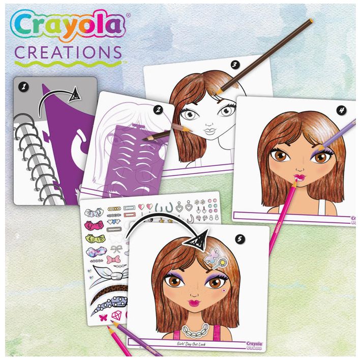 Crayola Creations Make-Up Sketch Set