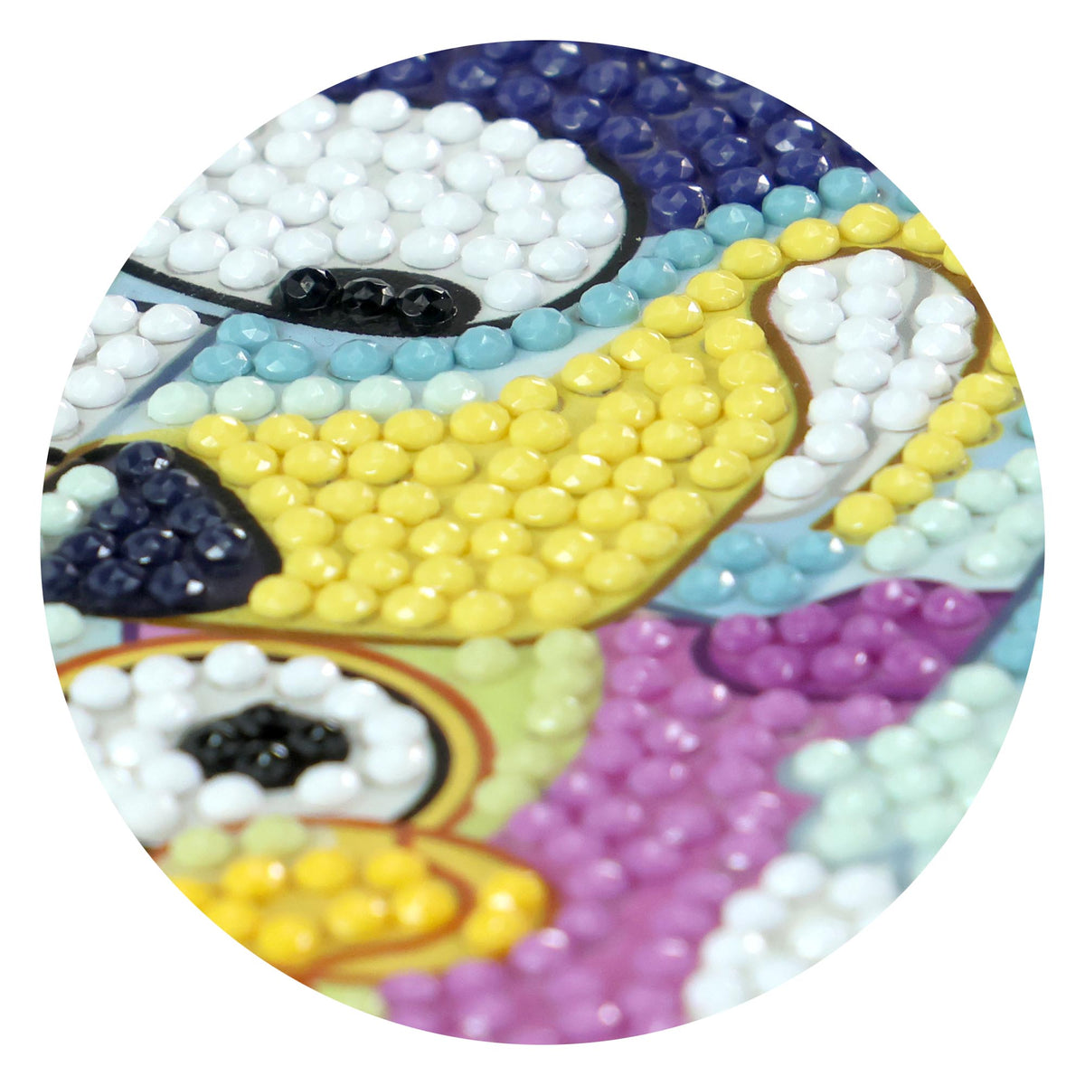 White Smoke Bluey Diamond Painting Box, 15x15cm - 001 Bluey & Chattermax Kids Activities