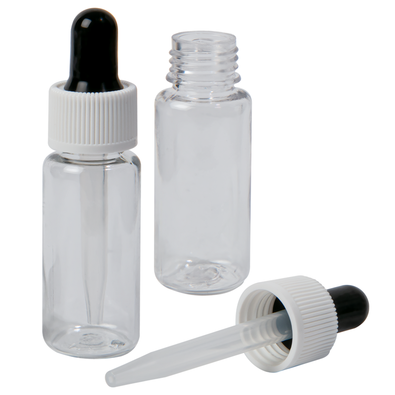 Gray Krafters Korner Craft Mini Bottle Dripper (2 Pack) Shells Glass and Mirrors