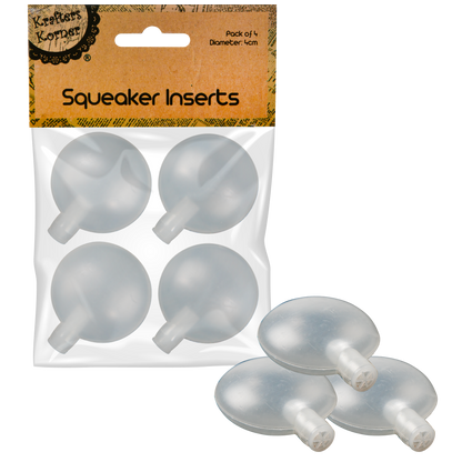 Gray Krafters Korner Squeaker Insert 4cm 4 Pack Doll Making