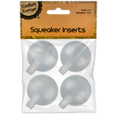 Light Gray Krafters Korner Squeaker Insert 4cm 4 Pack Doll Making