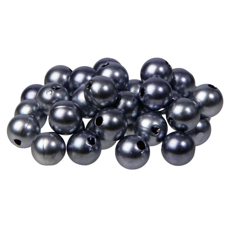 Dark Slate Gray Krafters Korner 8mm Silver Pearl Beads 50g Beads